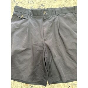 Brooks Brothers Country Club Prosport Men's Sz 36 Navy Pleated Front 9" Inseam